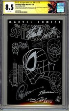 AMAZING SPIDER-MAN V2 #36 CGC SS 8.5 9/11 LEE HORN HANNA  ADAMS STRACZYNSKI & 2 picture