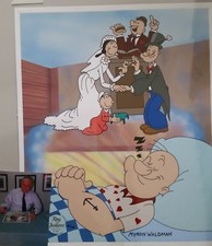 Myron Waldman Popeye cel: Dreaming of the big day