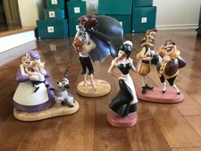 Wdcc Disney The Curse Is Broken Set Rare Beauty And The Beast picture