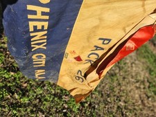 1950s Boy Scout Cub Scout Pack 24 Troop Flag PHENIX CITY 2’x3’ Rare Cotton Sewn picture