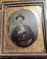 Doc Holliday w/ Revolver Rare Old West Treasure Dentist Gambler Gunslinger Icon picture