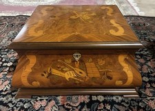 Porter Music Box 15.5” Baroque Music Disc Player With Stand WOW picture