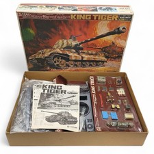 Bandai 1/24 King Tiger German Army Vi Heavy Tank Plastic Model picture