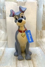 Lady and the Tramp Trump Statue KATO KOUGEI Figure Garden Figure USED 12in W/BOX picture