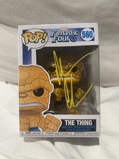 MICHAEL CHIKLIS SIGNED THE THING FUNKO POP 560 FANTASTIC FOUR AUTO BECKETT COA picture