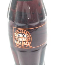 Error Coca Cola Printing Detroit Tigers Baseball Stadium 8 Oz unopened Bottle picture