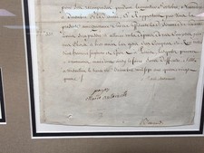 marie antoinette letter and siginture picture