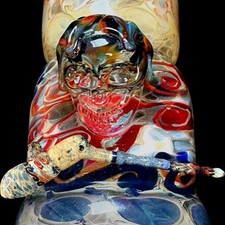 Jerome Baker Designs JBD Giant Hammer Bubbler Made & Signed By Jason Harris Rare picture