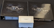 2019 Star Trek Inflexions Non-Sketch Near Master Set Of 677 Cards 2 Binders, Box picture