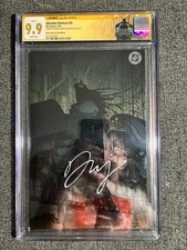 Absolute Batman #20 Felix Comic Art Foil Signed DWG CGC 9.9 (not 9.8) TOP POP 🏆 picture