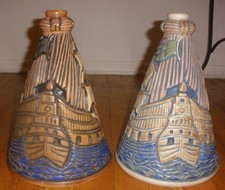 Rare pair of antique 11