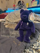 Rare 1st Edition Ty Princess Diana Beanie Baby (P.V.C. Pellets, Made in China) picture