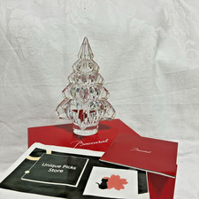 Baccarat Christmas tree Palmetto ornament Crystal 2025 latest  Unused picture