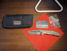 RARE CKF Peter Rassenti SNAFU 2.0 M390 Titanium picture