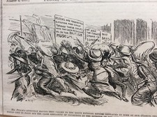 A2i Ephemera 1911 Original Punch Cartoon Coolest Shop In London picture