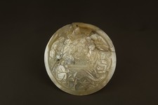 Rare 1518 Antique Carved Mother of Pearl Plaque Early 16th Century picture