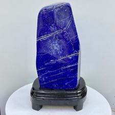9.39LB Lapis Lazuli Freeform Polished Rough Tumble Healing Crystal Specimen Ston picture