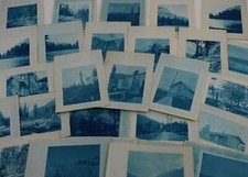 [CALIFORNIA-YOSEMITE-ALASKA] Collection of 28 Rare Early Cyanotypes. Ca. 1900s picture