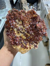 2223g Rare Large particles Natural Vanadinite quartz Crystal Mineral specimen picture