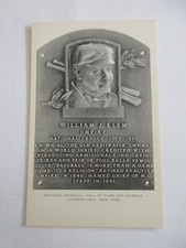 Vintage 1953-55 Artvue Type 1 Baseball Hall of Fame Post Card WILLIAM J. KLEM picture
