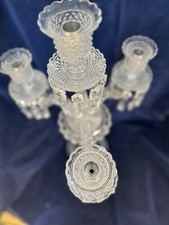 Pair of Crystal Baccarat Zenith Candelabras, with Original Baccarat Box and Book picture