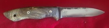 Dark Timber Custom Hand Made Knife with two custom sheaths picture