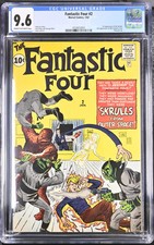 Fantastic Four (1961 1st Series Marvel) # 2 CGC: CGC 9.6 (4334653003) picture