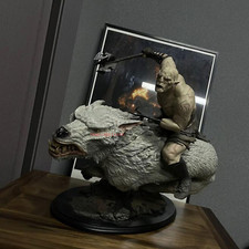 WETA The Lord of the Rings Azog Wolf Rider 1/6 Statue Figure Model Collectible picture