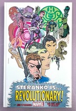 SIGNED STERANKO IS REVOLUTIONARY Complete NICK FURY work OVERSIZE HC 2020 OOP picture