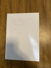 A Handwritten Note By A Human Before AI Makes It History picture