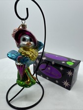 Vintage 2001 Christopher Radko Dressed to Trill Bluebird 5.5
