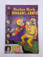 Vintage Comic Book Lot Dell Gold Key Harvey Disney Richie Rich Donald Duck 1950s picture