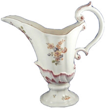 Antique 18thC Chelsea Porcelain Soft Paste Large Ewer Red Anchor Period England picture
