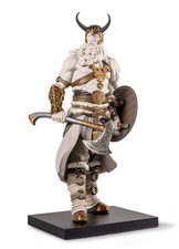 NEW LLADRO ODIN SCULPTURE #9028 BRAND NIB X-LARGE NORSE KING ASGARD SAVE$$ F/SH picture