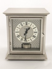 Jaeger LeCoultre Atmos royal clock a massive brass rhodium plated case box 70's picture