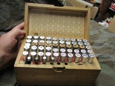 WWII GERMAN SURGEON'S MEDICINE CHEST WITH LABELED VIALS FIELD HOSPITAL RARE picture