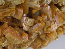 CLASSIC WULFENITE CRYSTALS - 8.8 cm - HELENA MINE, MEZICA, SLOVENIA 30244 picture