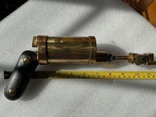 BUGATTI VINTAGE PART OF TOOL KIT GREASE GUN TYPE 57 AND GP RACE CAR VERY RARE picture