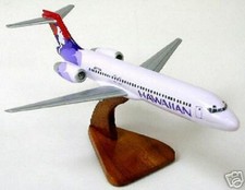B-717 Hawaiian Airlines Boeing B717 Airplane Desktop Wood Model Big New picture