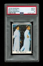 PSA 10 PAUL McCARTNEY & JOHN LENNON of BEATLES 1978 Card HIGHEST EVER GRADED 1/1 picture