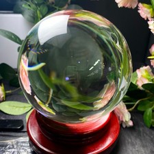 150mm aaaaa Natural clear crystal sphere quartz polished ball Reiki energy picture