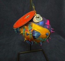 Christopher Radko All Puffed Up Puffer Fish Ornament picture