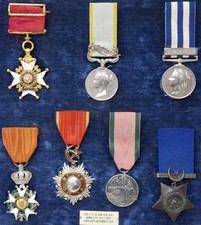 Crimean War Egypt 1882 CB medal group to Colonel Frederick Elton Royal Artillery picture