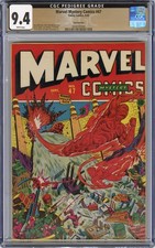 Timely - MARVEL MYSTERY #47 - Grade 9.4 - Comic Book picture