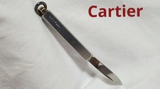 Cartier Trinity Folding Paper Knife Luxury Stationery Rare Model picture