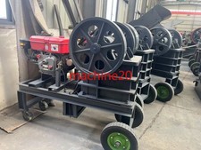 PE150*250 diesel engine Mini High Gravel Mobile Jaw Crusher for Stone Ore Mining picture