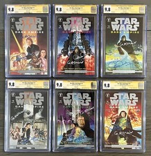 STAR WARS DARK EMPIRE #1-6 • CGC SS 9.8 • SIGNED MCDIARMID & DANIELS • PLATINUM picture