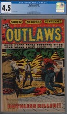 OUTLAWS #12- CGC 4.5 - LB COLE CVR ART- 1953 WESTERN -STAR PUBL. picture