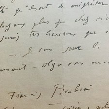 Bitter Letter Of Francis Picabia On Artists Of Realities Nouvelles picture