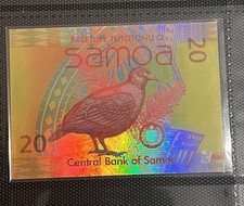 Cardsmiths Currency S5 Samoa 20 double-side holo foil (mistake - double) picture